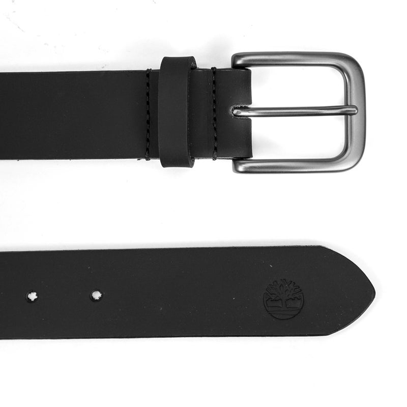 Timberland Men's 35mm Classic Buckle Jean Leather Belts, Black, 48 - Image 2