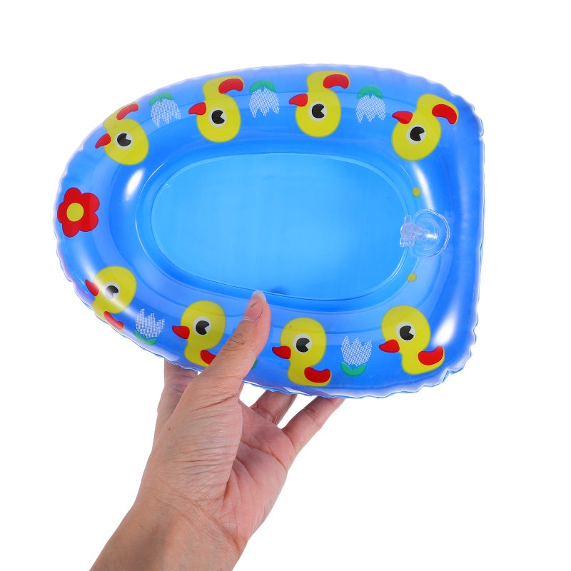 6pcs Inflatable Canoe Bath Toys for Toddlers Mini Boat for Baby Bath Time Pool Party Decorations, Photography Props, Toddler Pool Float, Water Play Toys - Image 3