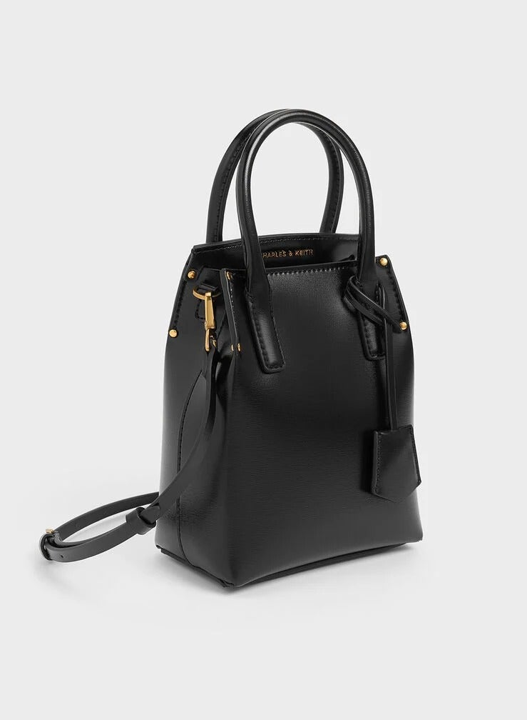 Charles & Keith Charles & Keith Rene Elongated Top Handle Bag  - Image 3