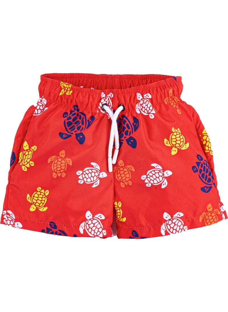 Gold Class Kidswear Boys Turtle Patterned Swim Shorts  - Image 1