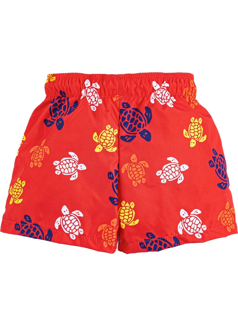 Gold Class Kidswear Boys Turtle Patterned Swim Shorts  - Image 3