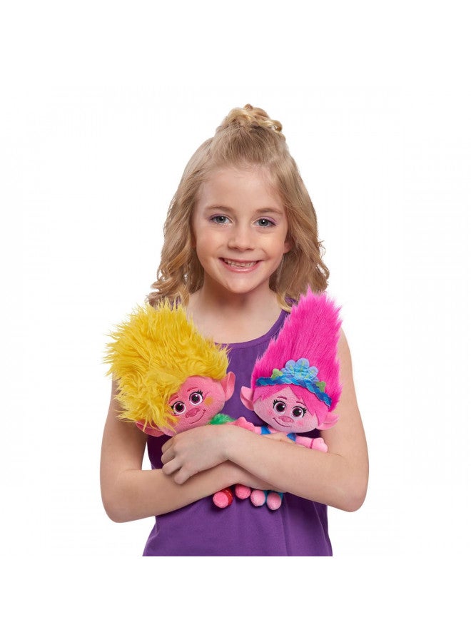 Trolls DreamWorks Trolls Band Together 8-inch Small Plush Poppy and Viva 2-piece Set, Kids Toys for Ages 3 Up by Just Play - Image 3
