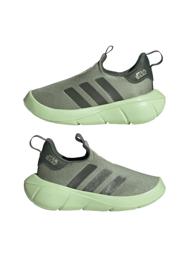 adidas حذاء سنيكرز مونوفيت ستار وورز الماندالوريان للأطفال للجنسين