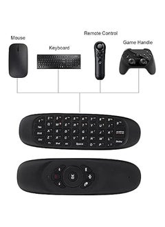 HuHa Tv Remote Replacement Compatible With Universal TV Remote Control, Wireless Air Mouse With Keyboard for Smart TV, Set-Top Box, media player  - Image 2