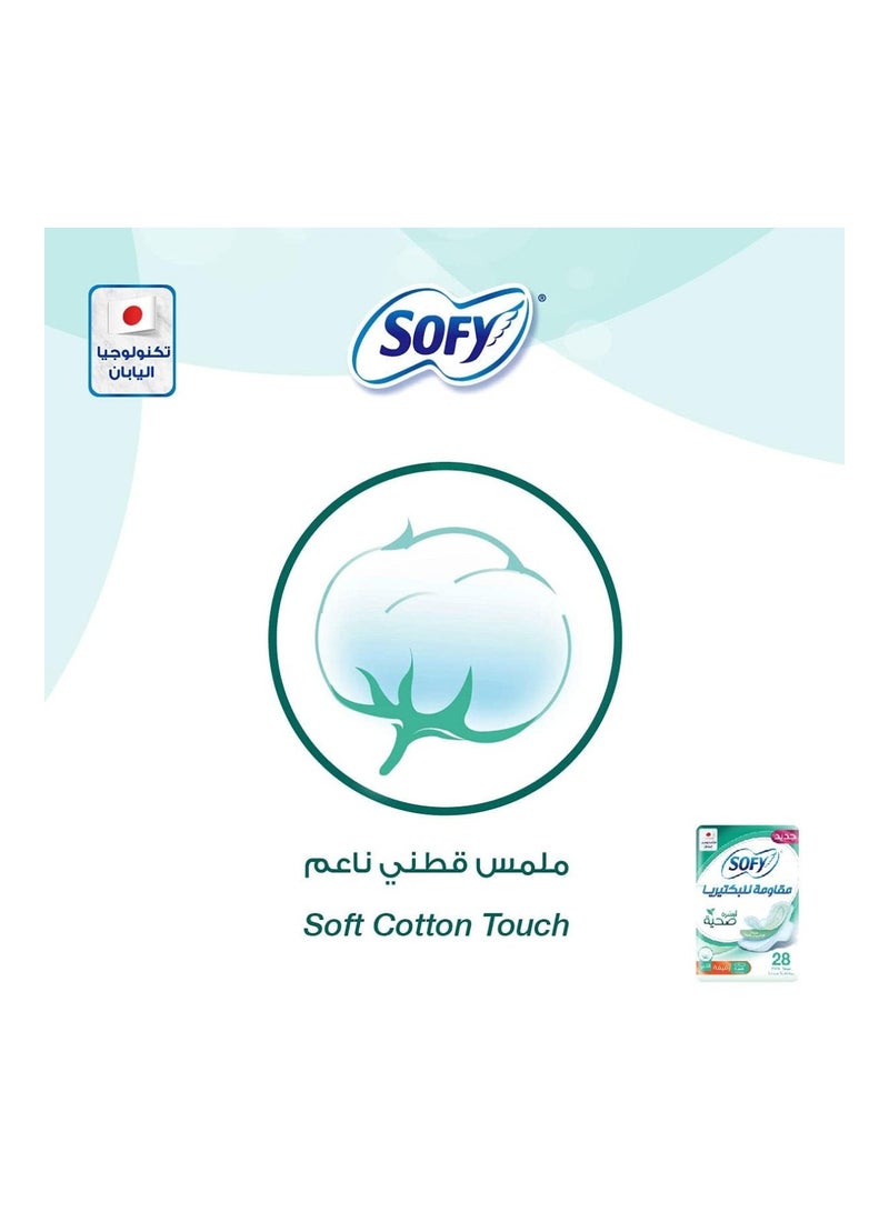 Sofy Slim Anti Bacteria Sanitary Napkin, Large, 29 Cm, 28 Pieces - Image 3