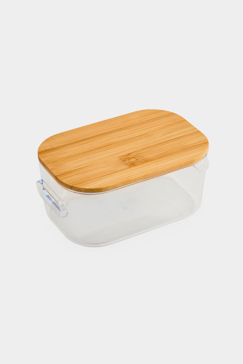 Muy Mucho Storage Boxes With Lid, Transparent  - Image 1