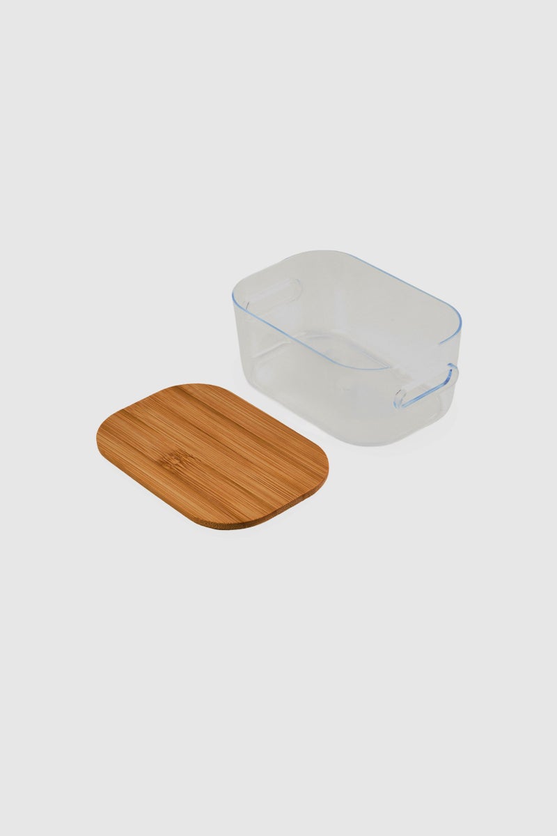 Muy Mucho Storage Boxes With Lid, Transparent  - Image 3