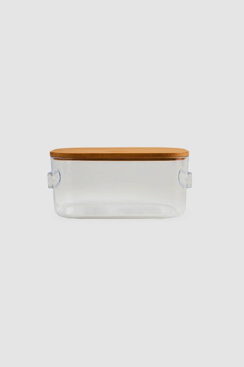 Muy Mucho Storage Boxes With Lid, Transparent  - Image 2