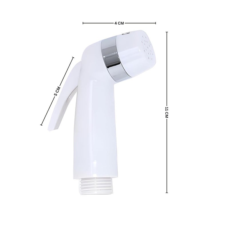 NEW WARE Health Faucet for Bathroom White ABS Body Jet Spray for Toilet Shower Pack of 2 - Image 5