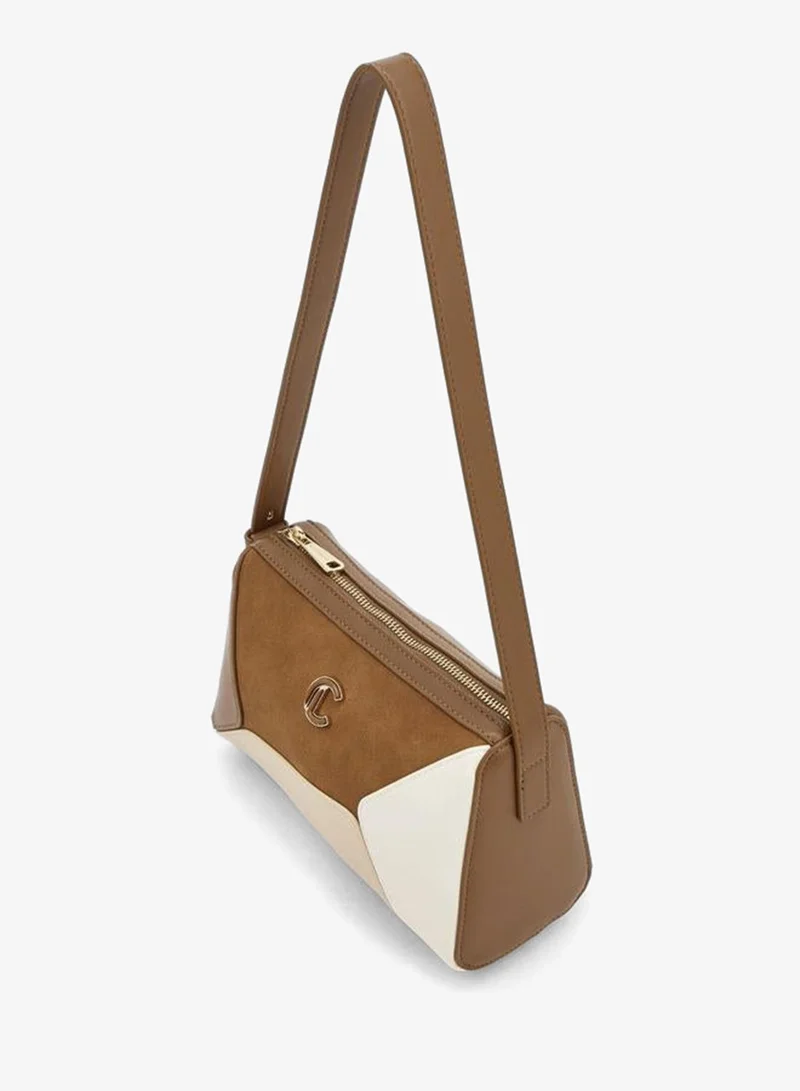 Le Confort MULTICOLOUR Colourblock Crossbody Bag With Zip Closure for Women | Best Price UAE