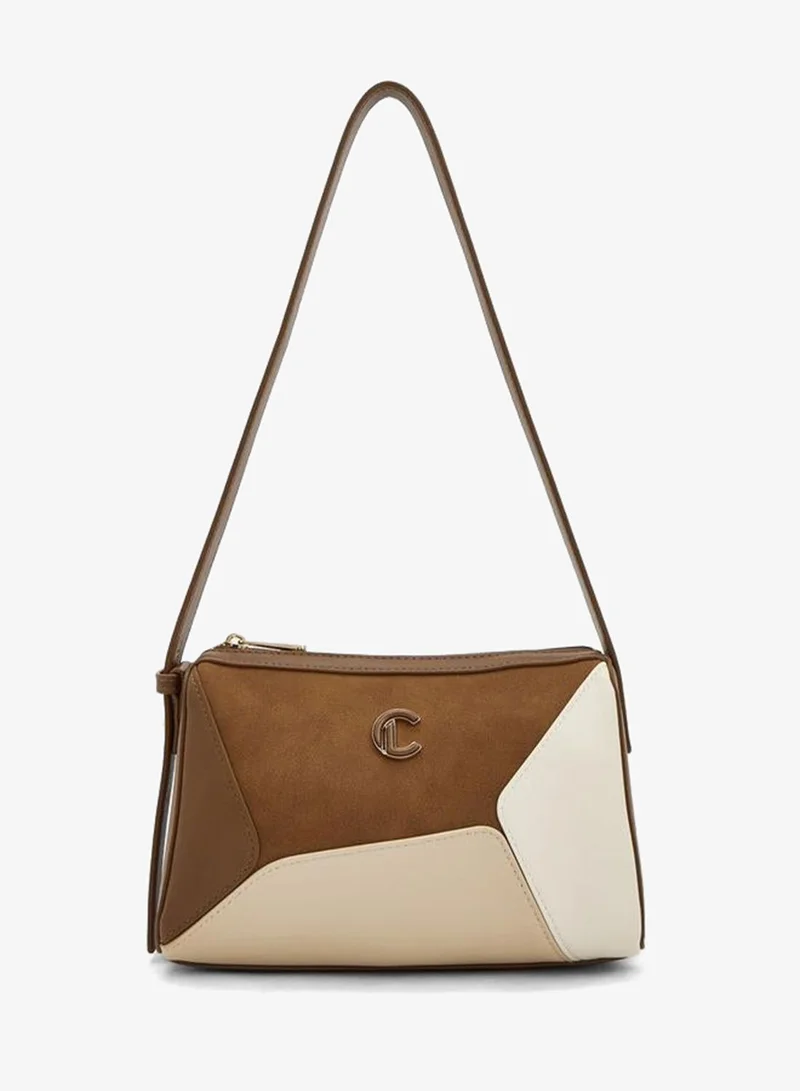 Le Confort MULTICOLOUR Colourblock Crossbody Bag With Zip Closure for Women | Best Price UAE