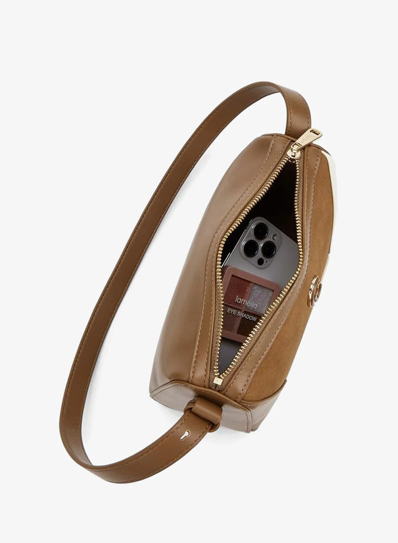 Le Confort MULTICOLOUR Colourblock Crossbody Bag With Zip Closure for Women | Best Price UAE