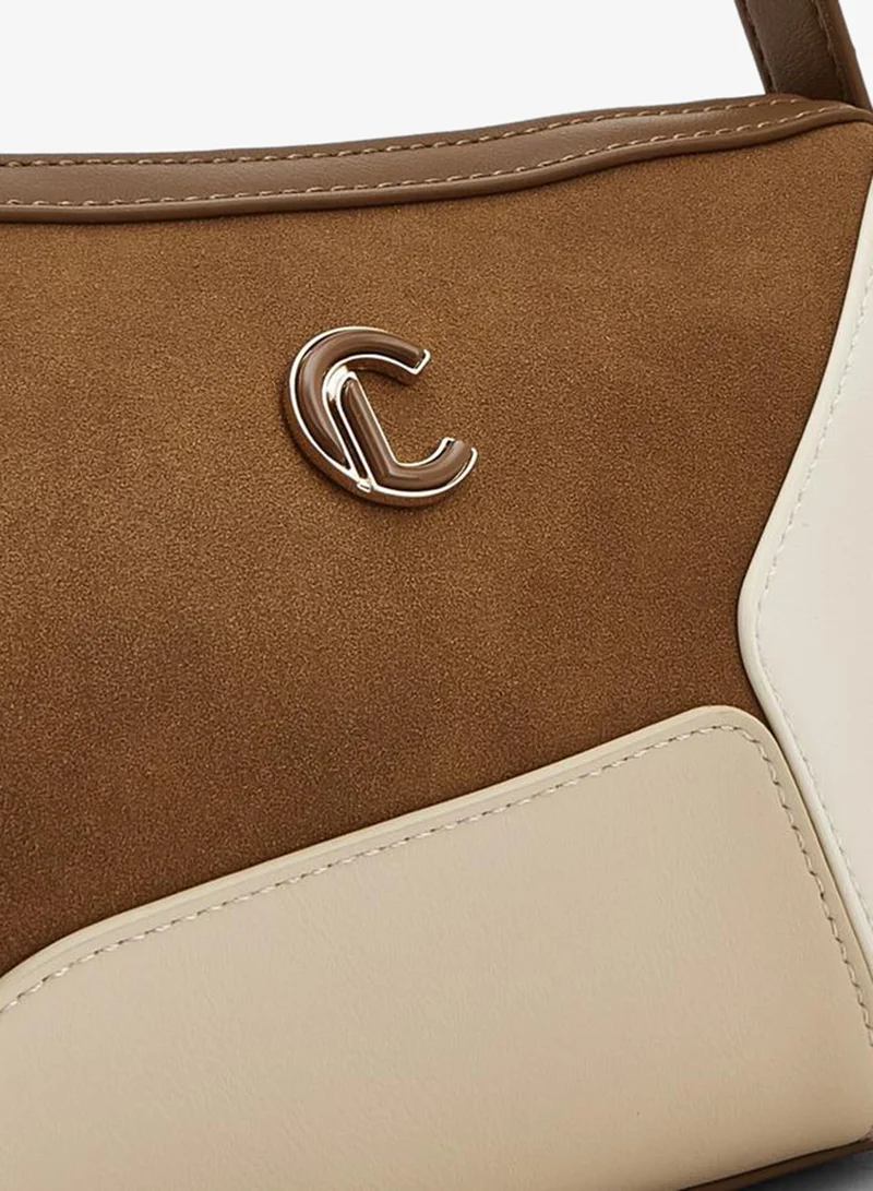 Le Confort MULTICOLOUR Colourblock Crossbody Bag With Zip Closure for Women | Best Price UAE