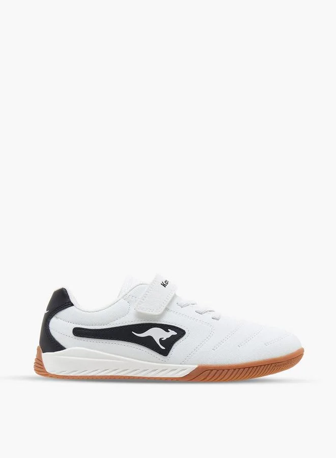 kangaROOS WHITE Boys Hook & Loop Sports Shoes for Men | Best Price UAE
