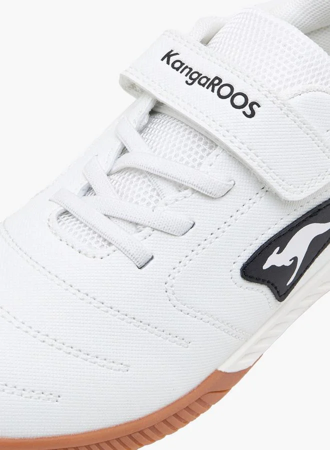 kangaROOS WHITE Boys Hook & Loop Sports Shoes for Men | Best Price UAE