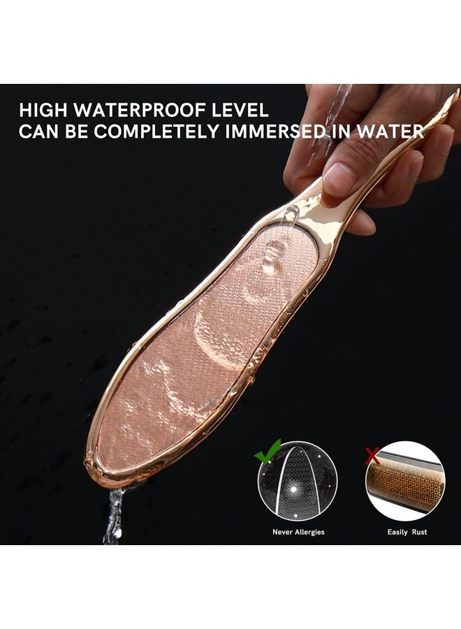 Cut it Glass Pedicure Foot File - Coarse/Fine Double Side Nano Glass Surface, Dead Hard Skin Remover, Cuticle Callus Removal, Professional Foot Care, Both Wet and Dry Using - Image 3