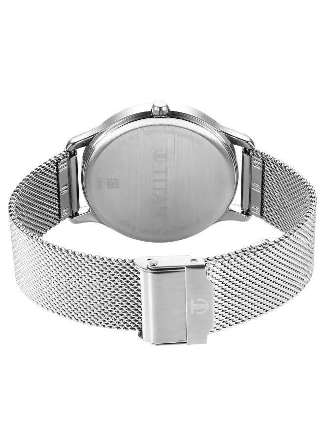 TITAN Men's Analog Round Shape Stainless Steel Wrist Watch - 1825SM10 - 47.3 Mm  - Image 5