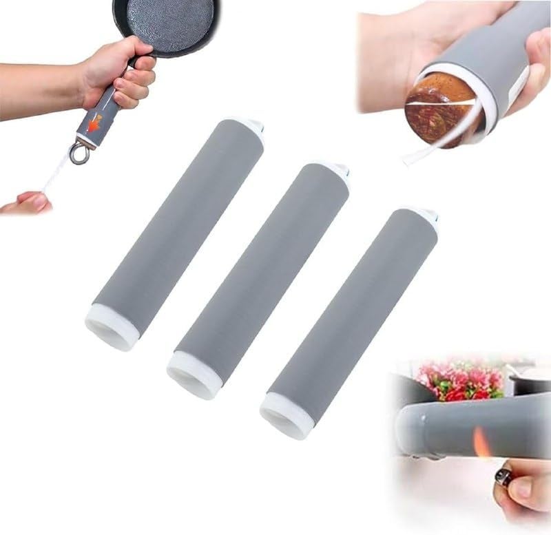Judee JUDEE Pot Handle Heat Insulation Silicon Cover, 18cm Pot Handle Covers Heat Resistant, Silicone Thermal Insulation Handle Cover, Silicone Pot Handle Cover, Pan Handle Sleeve  - Image 4
