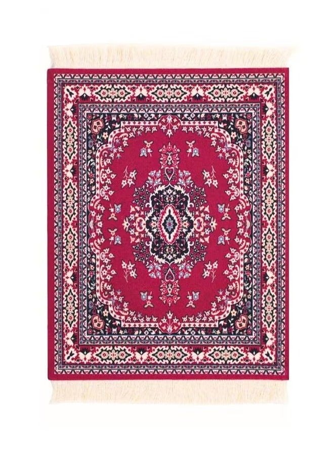 HOMESTAR Coffee Mat Arabic Style Absorbent Insulated Coaster or Tea Table Heat Resistant Drying Non-slip Suitable for Machine, Pot, Accessories 1 Piece - Image 1