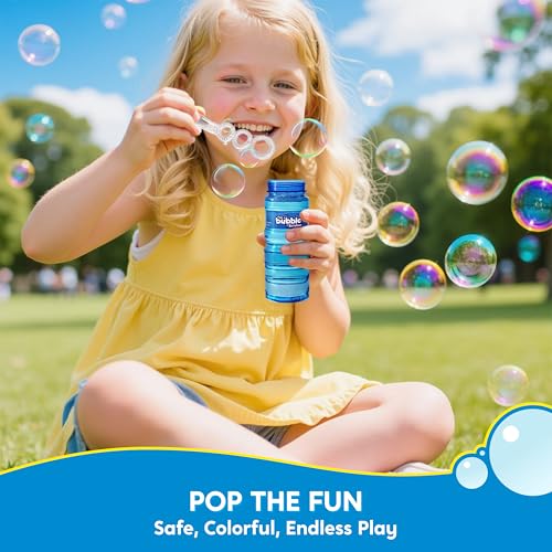 SYNCFUN 64 oz Premixed Bubble Solution 19L Giant PreMix Refill Solution for Bubble Machine Wands Blower Easter Outdoors Activity No Mixing or MeasuringPink - Image 5