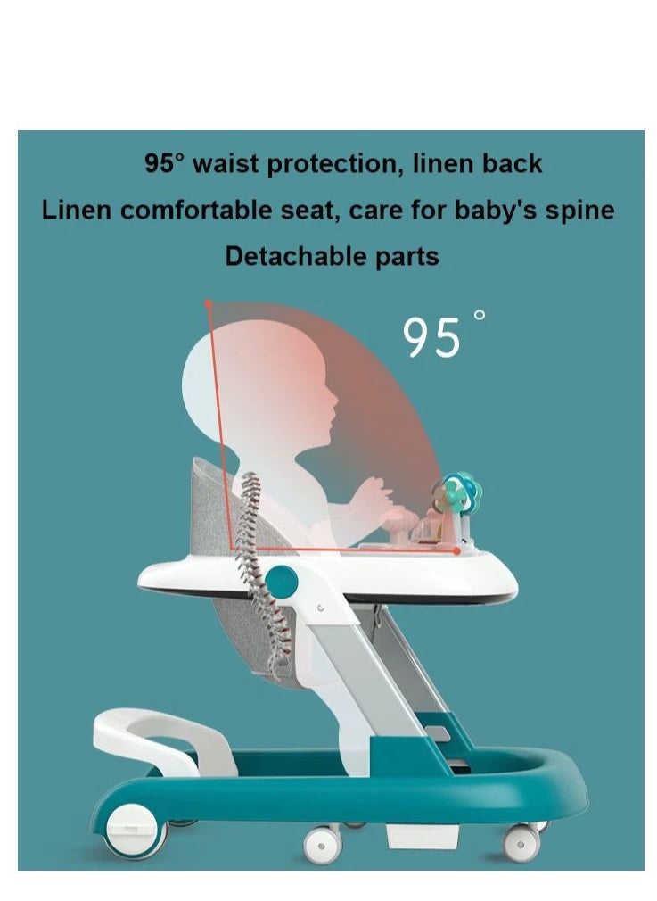 Rally Baby Walker Used To Teach Walking And  Baby Dining Chair With  Distinctive Shape And Includes Music With Different Tones That Enhance your child's sense Of Hearing.  - Image 5