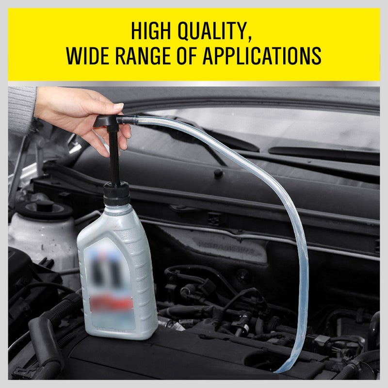 Lubricant Fluid Transfer Pump for Standard Gallon Bottles Manual Oil Suction Pump Gasoline Coolant Siphon Pump - Image 4