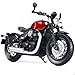 Risopen 112 Motorcycle Model Toy for Triumph Bobber Bonneville Alloy Diecast Motorcycle Model No Assembly Required Mini Moto Collection Gift for Adult Red - Image 2