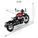 Risopen 112 Motorcycle Model Toy for Triumph Bobber Bonneville Alloy Diecast Motorcycle Model No Assembly Required Mini Moto Collection Gift for Adult Red - Image 4