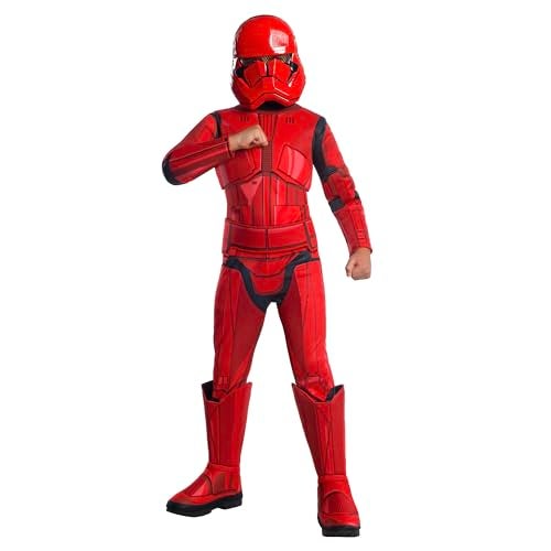Rubies Star Wars The Rise of Skywalker Deluxe Sith Trooper Children's Costume, Medium - Image 1
