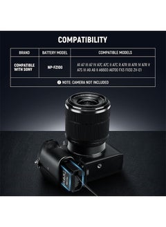 Neewer NEEWER D Tap to NP-FZ100 Dummy Battery with Cable for V Mount Battery, Stable Continuous Power Supply for Sony ZV-E1 A1 A7 III A7 IV A7C II R III IV V A7S III A9 II A6600 A6700 FX3 FX30, VP-FZ100  - Image 3