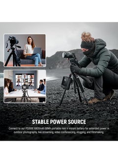 Neewer NEEWER D Tap to NP-FZ100 Dummy Battery with Cable for V Mount Battery, Stable Continuous Power Supply for Sony ZV-E1 A1 A7 III A7 IV A7C II R III IV V A7S III A9 II A6600 A6700 FX3 FX30, VP-FZ100  - Image 5