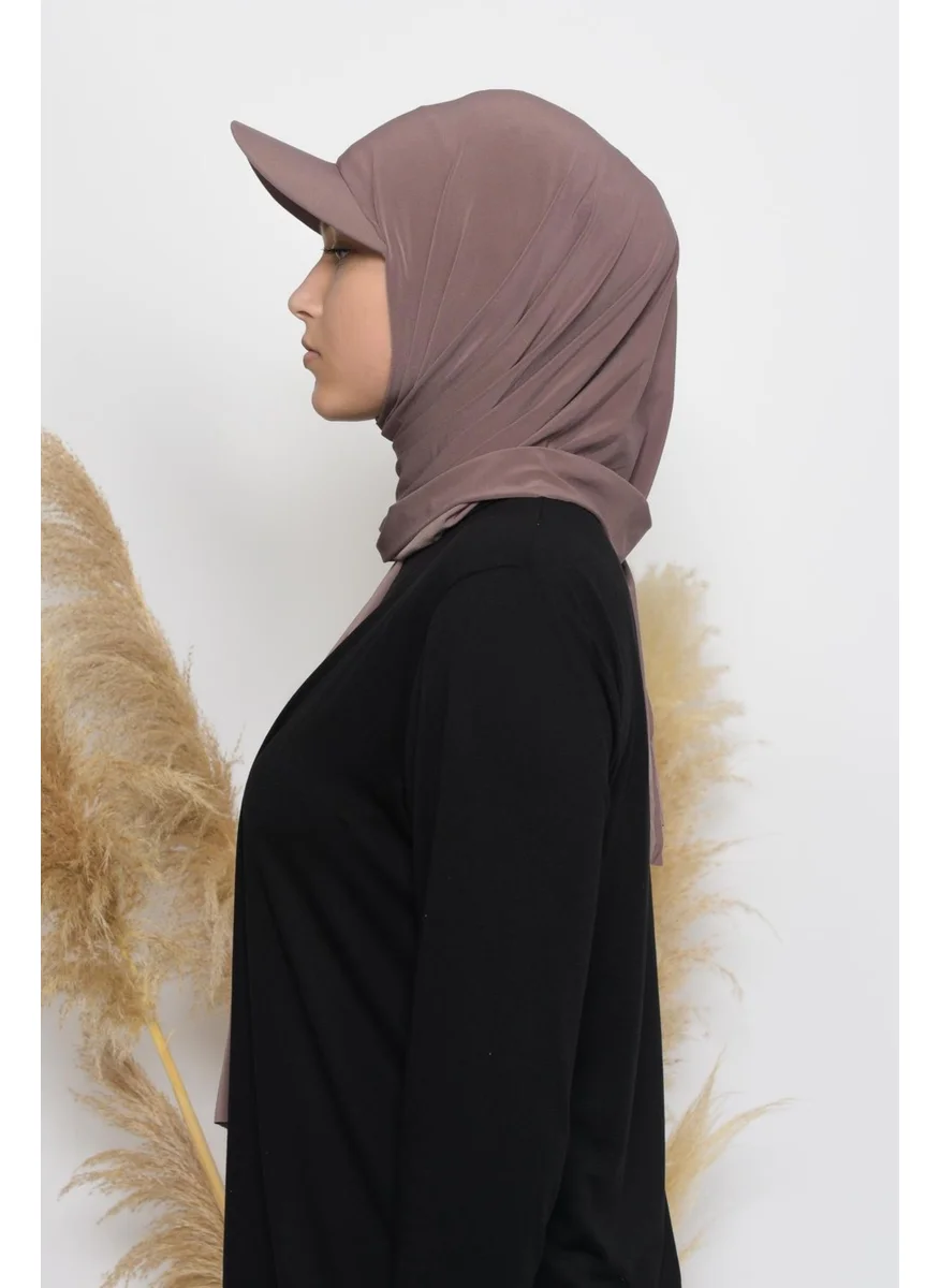 التوبة Practical Hat Lycra Shawl-Powder