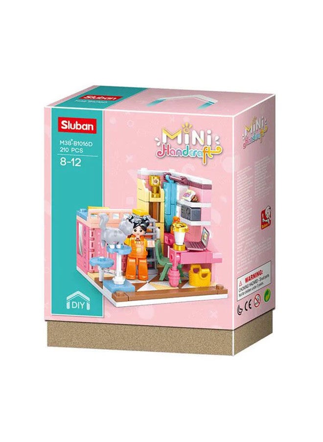 Mini Handcraft- Bed Room 210Pcs - pzsku/ZCEA98C0F416B82A03F2FZ/45/_/1727773724/cef7e0bf-4d3e-4cb5-9511-7e6493aac975