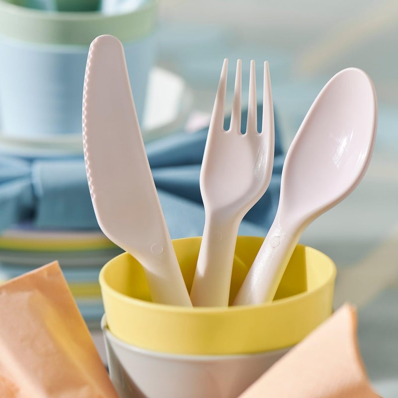 18-Piece Baby/Toddler Cutlery Set in Pastel Colors - Image 4