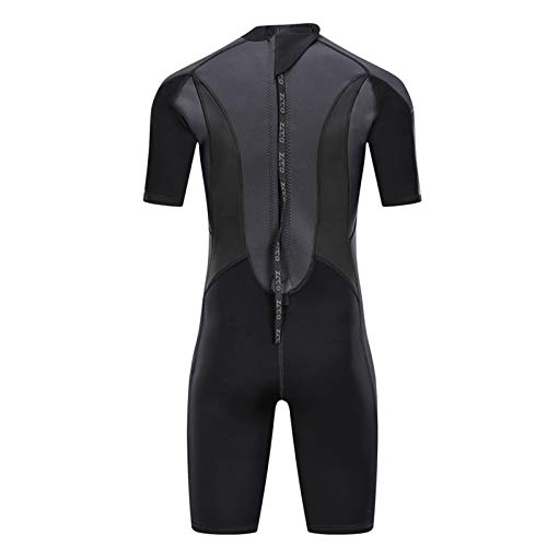ZCCO Shorty Wetsuit Men's 3mm Premium Neoprene Full Sleeve for Snorkeling, Surfing,Canoeing,Scuba Diving Suits (3MM,XL) - Image 4
