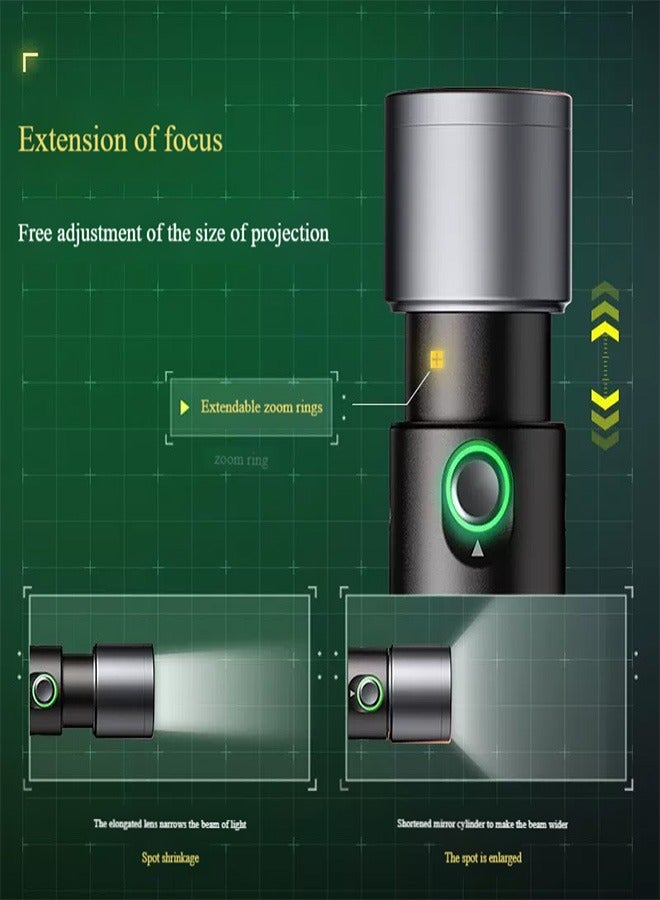 مصباح يدوي التصوير الفوتوغرافي | 20 أنماط ، 4 ألوان ، 8400mAH ، قابلة للتوسيع للبث المباشر والتصوير الفوتوغرافي | المحمولة مصباح جو الحزب - Image 3