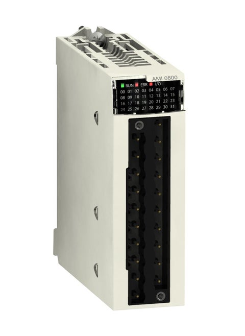 Schneider PLC Modicon M340_ isolated analog input module X80 - 8 inputs - high speed_ [BMXAMI0810]