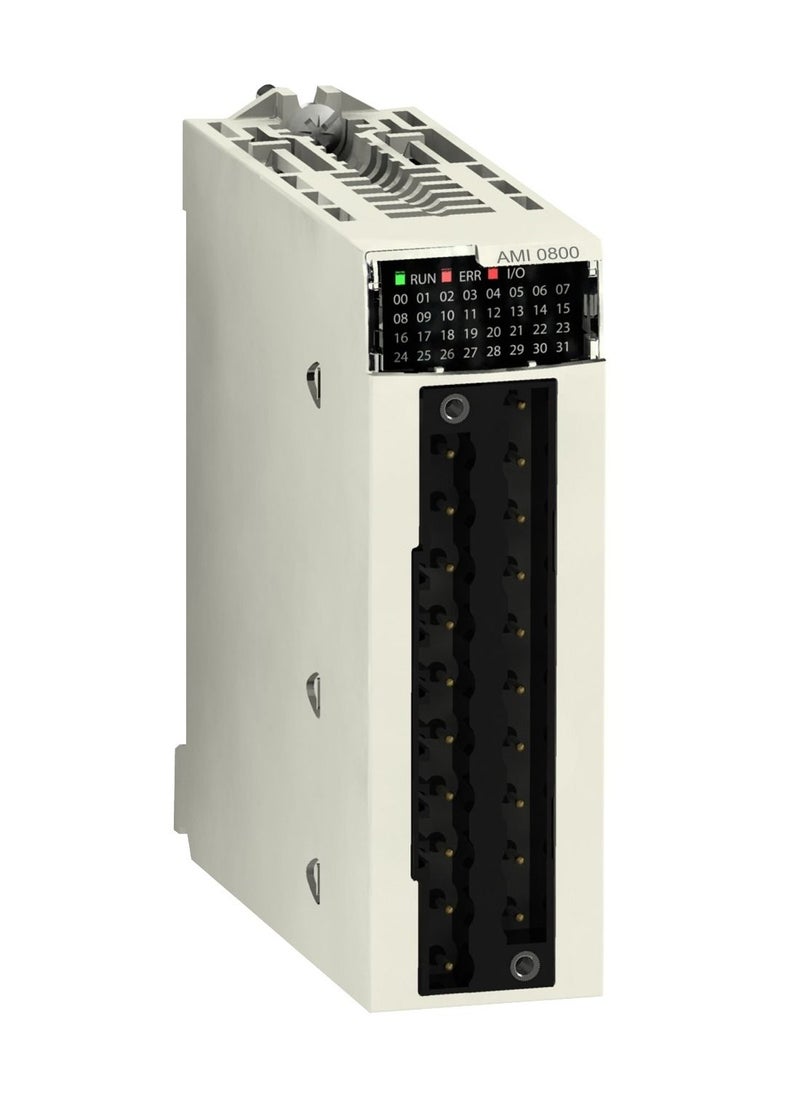 Schneider Electric - Schneider PLC Modicon M340_ isolated analog input module X80 - 8 inputs - high speed_ [BMXAMI0810] - Image 1