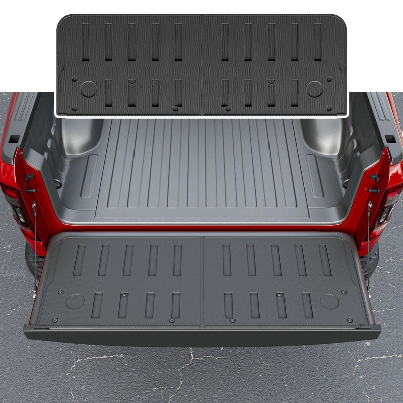 Xipoo Tailgate Mat Cargo Mat Compatible with 20192025 Dodge Ram 1500 TPE Tailgate Liner Cargo Liner Replacement for 20192025 Dodge Ram 1500 AccessoriesTailgate Mat