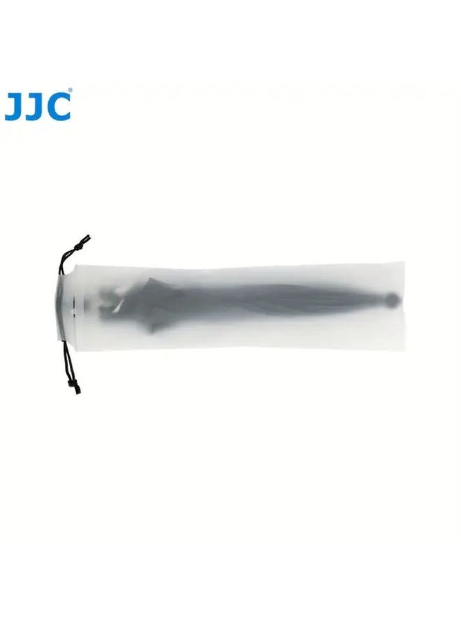 JJC 19 7 Inch Adjustable Stainless Steel Camera Hot Shoe Umbrella Sunshade Rain Cover Black - Image 1