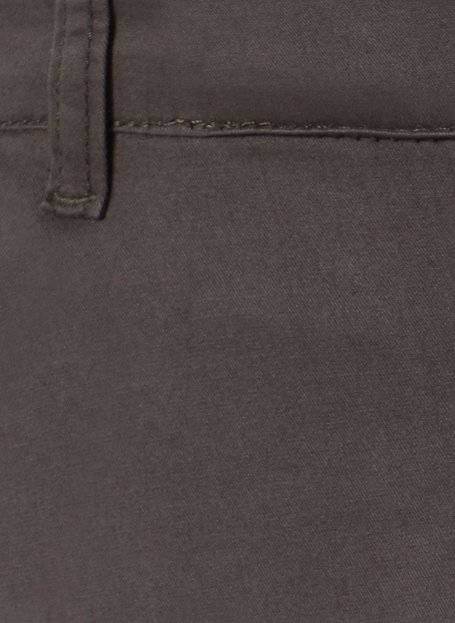 Hence Men's Slim Fit Low-Rise Grey Cargo Shorts with 6 Pockets - Image 5