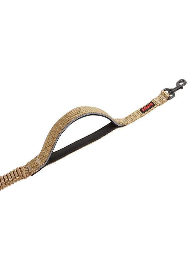 كونج حبل كلاب مطاطي عاكس للصدمات من KONG، بطول 6 أقدام (لون بني فاتح) - Image 5