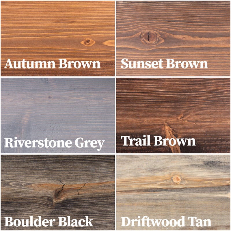 PIPE DECOR Industrial Pipe Wooden Shelves Restore by Pipe DÃ‰COR Premium Douglas Fir Wood Shelving 36 Inch Length Set of 2 Boards and 6 L Brackets Sunset Brown Finish - Image 5