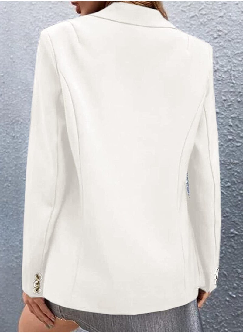 Shougu New Women's Casual Long Sleeved One Button Suit Jacket  - Image 2