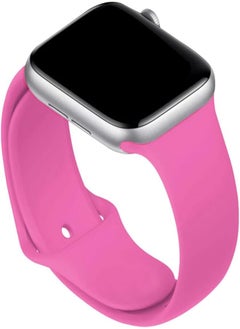 SOLDOUT SOLDOUT Silicone Smart Watch Band Wrist Strap Rubber Bracelet Wristband Compatible with Apple iWatch Band 1 2 3 4 5 SE 6 7, 42/44/45mm, Silicone 