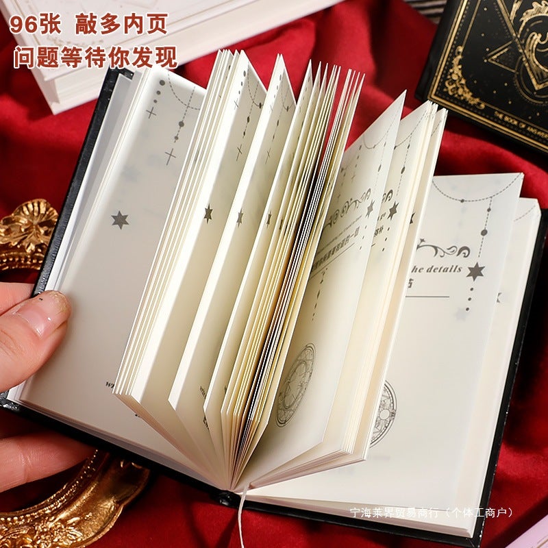 The Book Of Answers Authentic Bilingual Mini Internet Celebrity Wishing Ledger Pocket Book Creative Decompression Birthday Gift - Image 5