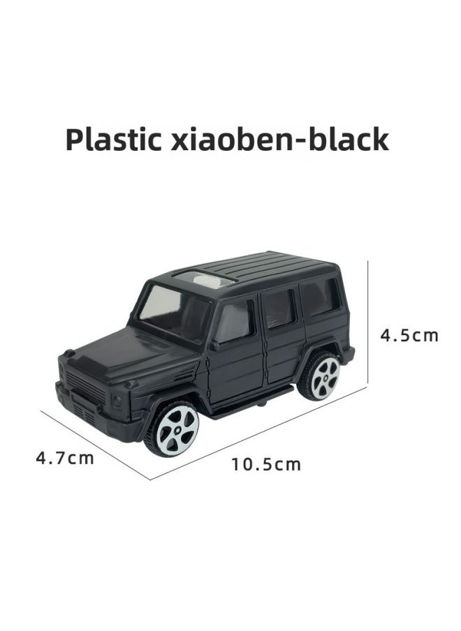 Simulation Car Birthday Cake Decoration Rush G Off-road Model Children's Toy Baking Decoration Exclusive-Color:Small Ben Black-bag  - Image 4