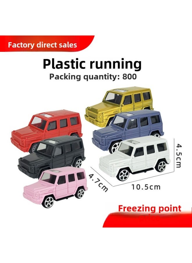 Simulation Car Birthday Cake Decoration Rush G Off-road Model Children's Toy Baking Decoration Exclusive-Color:Small Ben Black-bag  - Image 2