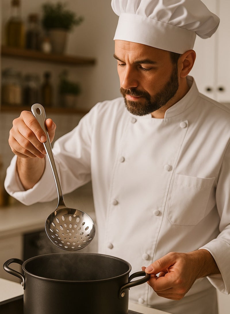 ALMUFARREJ long-handled skimmer spoon