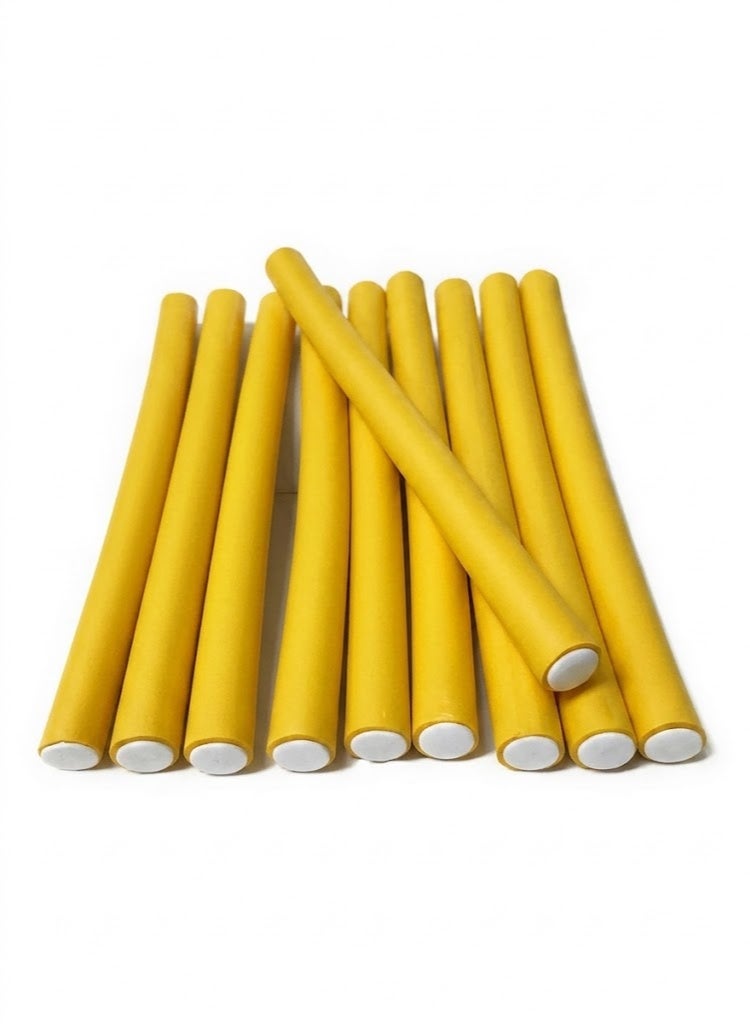 10-Piece Hair Curlers Roll Stick Set 80grams - Image 1
